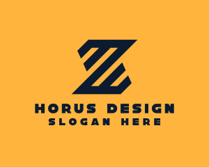 Modern Industrial Letter Z logo design