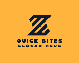 Modern Industrial Slant logo design