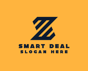 Modern Industrial Slant logo design