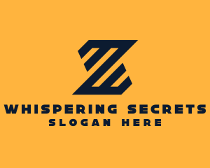 Modern Industrial Slant logo design