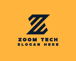 Modern Industrial Slant logo design