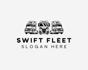 Delivery Fleet Vehicle logo design