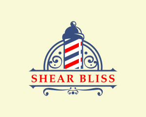 Barbershop Grooming Salon logo design