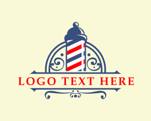 Trim - Barbershop Grooming Salon logo design