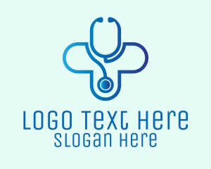 Covid19 - Doctor Check Up Clinic logo design
