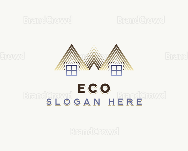 Roofing Contractor Construction Logo