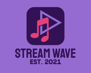Streaming - Music Streaming App logo design