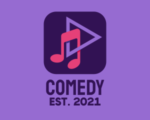 Melody - Music Streaming App logo design