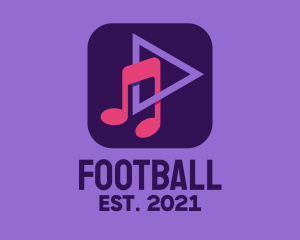 Mobile Application - Music Streaming App logo design