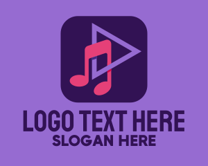 Music Streaming App Logo