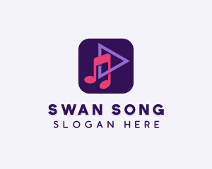 Music Streaming App logo design