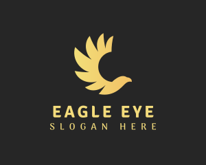 Deluxe Golden Eagle logo design