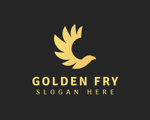 Deluxe Golden Eagle logo design