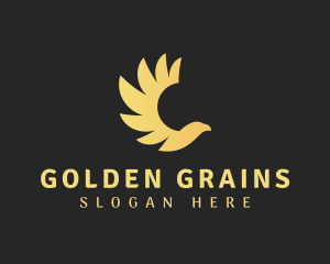 Deluxe Golden Eagle logo design