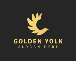 Deluxe Golden Eagle logo design