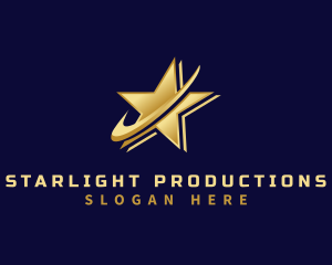 Showbiz - Professional Star Media logo design