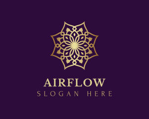 Luxury Flower Ornament logo design