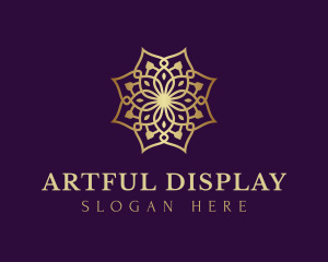 Luxury Flower Ornament logo design