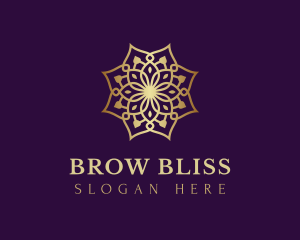 Luxury Flower Ornament logo design