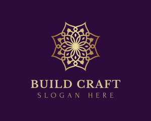 Luxury Flower Ornament logo design