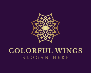 Luxury Flower Ornament logo design