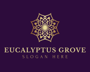 Luxury Flower Ornament logo design