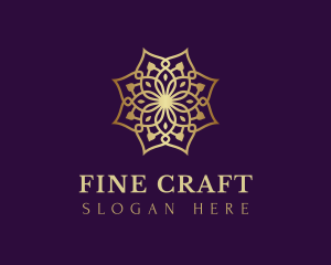 Luxury Flower Ornament logo design