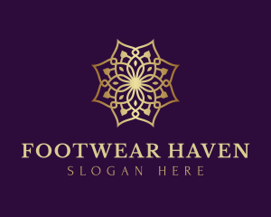 Luxury Flower Ornament logo design