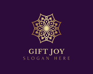 Luxury Flower Ornament logo design