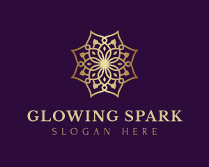 Luxury Flower Ornament logo design