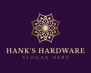 Luxury Flower Ornament logo design