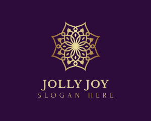 Luxury Flower Ornament logo design