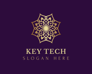 Luxury Flower Ornament logo design