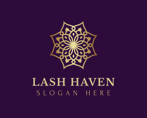 Luxury Flower Ornament logo design