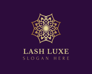 Luxury Flower Ornament logo design