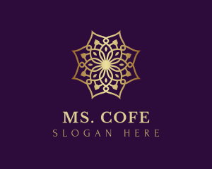 Luxury Flower Ornament logo design