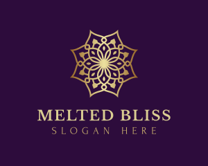 Luxury Flower Ornament logo design