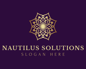 Luxury Flower Ornament logo design