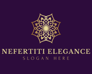 Luxury Flower Ornament logo design