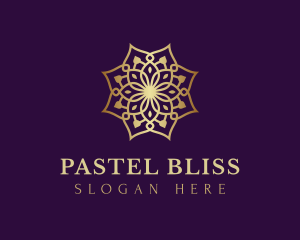 Luxury Flower Ornament logo design