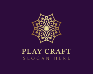 Luxury Flower Ornament logo design