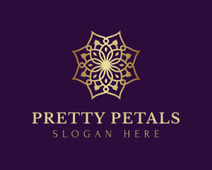 Luxury Flower Ornament logo design