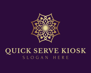 Luxury Flower Ornament logo design