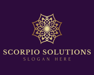 Luxury Flower Ornament logo design