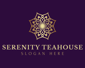 Luxury Flower Ornament logo design