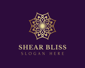 Luxury Flower Ornament logo design