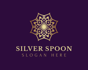 Luxury Flower Ornament logo design