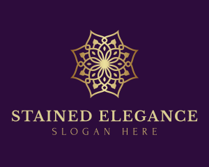 Luxury Flower Ornament logo design