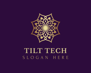 Luxury Flower Ornament logo design