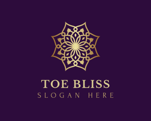 Luxury Flower Ornament logo design